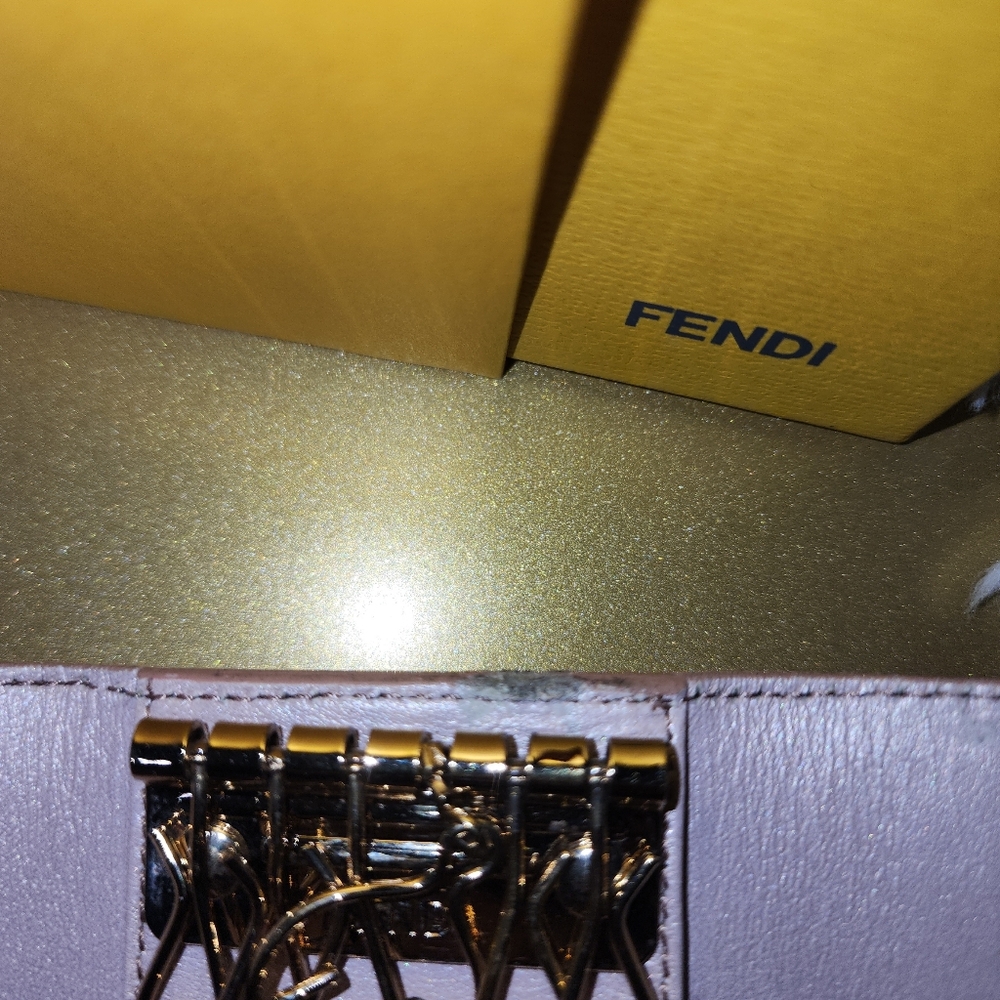 Fendi In Soft Pink Color, Key Holder - image 6